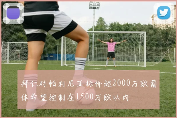 拜仁对帕利尼亚标价超2000万欧葡体希望控制在1500万欧以内